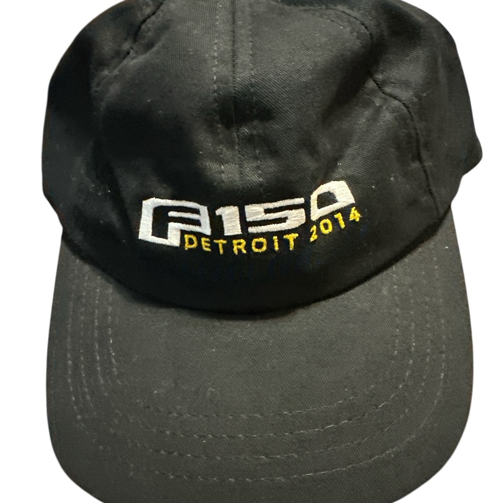 F150 Detroit 2014 Baseball Cap Support Our Veterans Black Made In USA